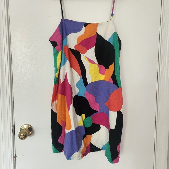 A New Day Colorful Print Dress - Picture 2 of 3